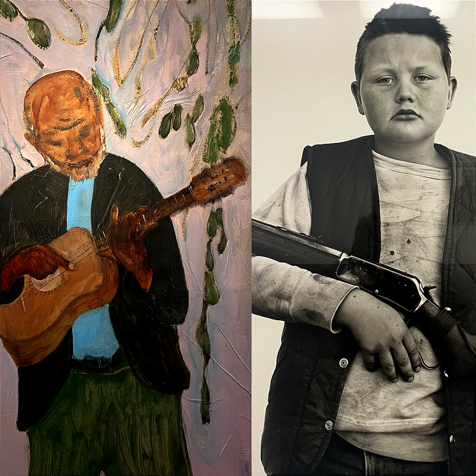 Figures in Suspension: Richard Avedon and Peter Doig